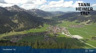 Archiv Foto Webcam Tannheim: Mittelstation Neunerköpfle 12:00