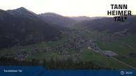 Archiv Foto Webcam Tannheim: Mittelstation Neunerköpfle 20:00