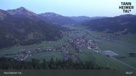 Archiv Foto Webcam Tannheim: Mittelstation Neunerköpfle 04:00