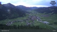 Archiv Foto Webcam Tannheim: Mittelstation Neunerköpfle 02:00