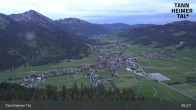 Archiv Foto Webcam Tannheim: Mittelstation Neunerköpfle 04:00