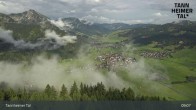 Archiv Foto Webcam Tannheim: Mittelstation Neunerköpfle 08:00
