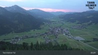 Archiv Foto Webcam Tannheim: Mittelstation Neunerköpfle 02:00