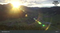 Archiv Foto Webcam Tannheim: Mittelstation Neunerköpfle 18:00