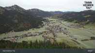 Archived image Webcam Tannheim: Mid sSation Neunerkoepfle 08:00