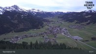 Archiv Foto Webcam Tannheim: Mittelstation Neunerköpfle 02:00