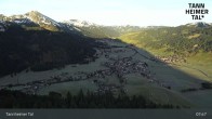 Archiv Foto Webcam Tannheim: Mittelstation Neunerköpfle 07:00