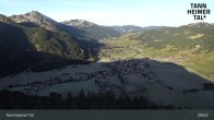 Archived image Webcam Tannheim: Mid sSation Neunerkoepfle 08:00