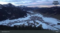 Archiv Foto Webcam Tannheim: Mittelstation Neunerköpfle 02:00
