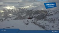 Archiv Foto Webcam Bergstation der Zirmbahn (Nauders) 08:00