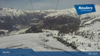 Archiv Foto Webcam Bergstation der Zirmbahn (Nauders) 12:00