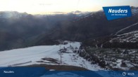 Archiv Foto Webcam Bergstation der Zirmbahn (Nauders) 20:00