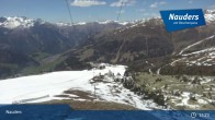 Archiv Foto Webcam Bergstation der Zirmbahn (Nauders) 14:00
