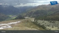 Archiv Foto Webcam Bergstation der Zirmbahn (Nauders) 10:00