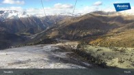 Archiv Foto Webcam Bergstation der Zirmbahn (Nauders) 14:00