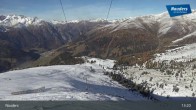Archived image Webcam Mountain station Zirmbahn (Nauders) 12:00