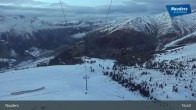 Archiv Foto Webcam Bergstation der Zirmbahn (Nauders) 20:00