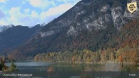 Archived image Webcam Lake Reintalersee - Kramsach 20:00