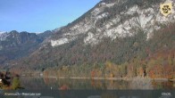 Archived image Webcam Lake Reintalersee - Kramsach 08:00