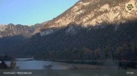 Archived image Webcam Lake Reintalersee - Kramsach 07:00