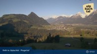Archived image Webcam Mountain restaurant Pinzgerhof at Brunnerberg 07:00