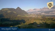Archived image Webcam Mountain restaurant Pinzgerhof at Brunnerberg 06:00