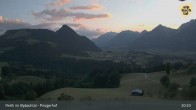 Archived image Webcam Mountain restaurant Pinzgerhof at Brunnerberg 02:00