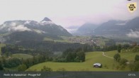 Archived image Webcam Mountain restaurant Pinzgerhof at Brunnerberg 06:00