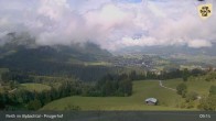 Archived image Webcam Mountain restaurant Pinzgerhof at Brunnerberg 08:00