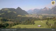 Archived image Webcam Mountain restaurant Pinzgerhof at Brunnerberg 08:00