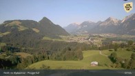 Archived image Webcam Mountain restaurant Pinzgerhof at Brunnerberg 07:00