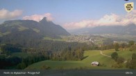 Archived image Webcam Mountain restaurant Pinzgerhof at Brunnerberg 08:00