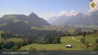 Archived image Webcam Mountain restaurant Pinzgerhof at Brunnerberg 12:00