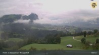 Archived image Webcam Mountain restaurant Pinzgerhof at Brunnerberg 08:00