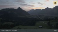 Archived image Webcam Mountain restaurant Pinzgerhof at Brunnerberg 00:00