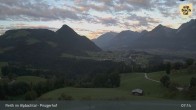 Archived image Webcam Mountain restaurant Pinzgerhof at Brunnerberg 06:00