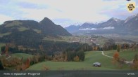 Archived image Webcam Mountain restaurant Pinzgerhof at Brunnerberg 07:00