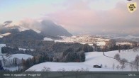 Archived image Webcam Mountain restaurant Pinzgerhof at Brunnerberg 08:00