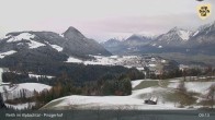 Archived image Webcam Mountain restaurant Pinzgerhof at Brunnerberg 08:00
