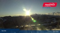 Archiv Foto Webcam Nassfeld: Blick Tressdorfer Höhe 07:00