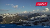 Archiv Foto Webcam Nassfeld: Blick Tressdorfer Höhe 18:00