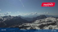 Archiv Foto Webcam Nassfeld: Blick Tressdorfer Höhe 08:00