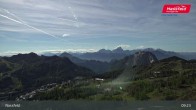 Archiv Foto Webcam Nassfeld: Blick Tressdorfer Höhe 08:00