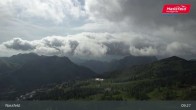 Archiv Foto Webcam Nassfeld: Blick Tressdorfer Höhe 08:00