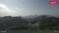 Archiv Foto Webcam Nassfeld: Blick Tressdorfer Höhe 08:00