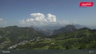 Archiv Foto Webcam Nassfeld: Blick Tressdorfer Höhe 14:00