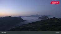 Archiv Foto Webcam Nassfeld: Blick Tressdorfer Höhe 04:00