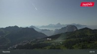 Archiv Foto Webcam Nassfeld: Blick Tressdorfer Höhe 08:00