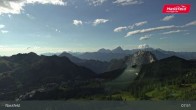 Archiv Foto Webcam Nassfeld: Blick Tressdorfer Höhe 07:00