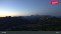 Archiv Foto Webcam Nassfeld: Blick Tressdorfer Höhe 04:00